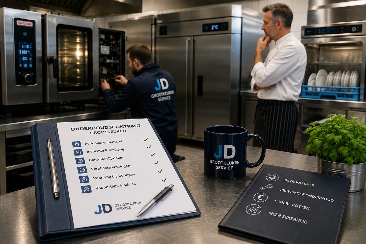 Onderhoudscontract grootkeuken: wat zit er precies in?